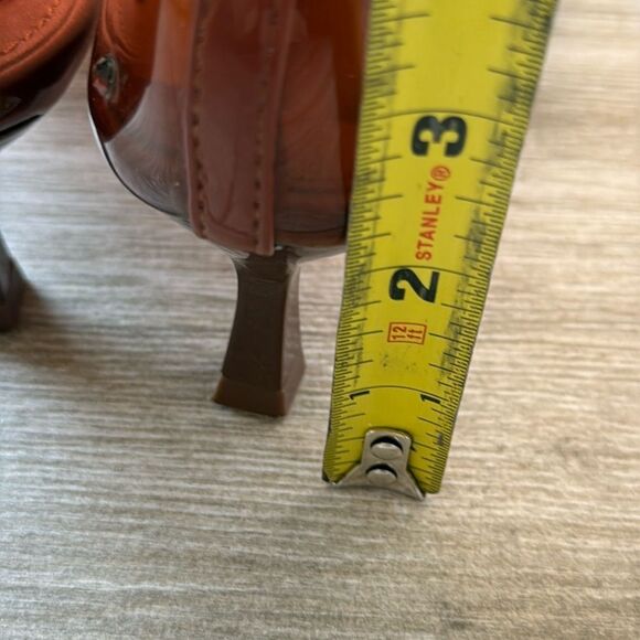 Katy Perry Damen Golden Studded Transparent Pointed Toe Pumps Size 8.5 - Picture 5 of 11